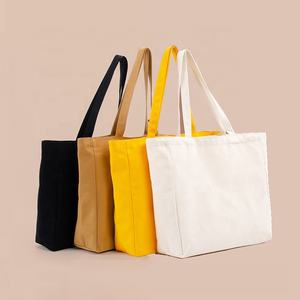 売れ筋良質環境にやさしい再利用可能なマルチカラーファッションプリティピンクショッピングバッグコットンキャンバストートバッグ - Product Image 5