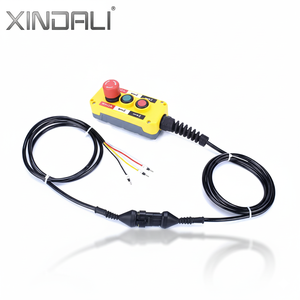 สถานีควบคุมเครนอุตสาหกรรมรุ่นใหม่ XDL10-EPBS3F/NG สำหรับโรงแรม ปุ่มกดขึ้น-ลง 3 ปุ่ม พร้อมปุ่มหยุดฉุกเฉิน - Product Image 1