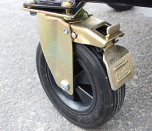 Factery Prijs Outdoor <span class=keywords><strong>Plastic</strong></span> 400L Mobiele Kar Recycling Compost Vuilnis Opslag Afvalbakken Met Wielen - Product Image 6