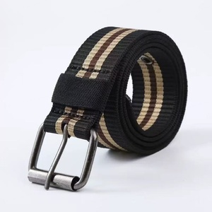 Cinturón de Seguridad de Nailon a Rayas Unisex AmpsafeX, Diseño Colorido, Cierre de Pin, Tamaño Regular de 120 cm con Accesorios Completos - Product Image 2