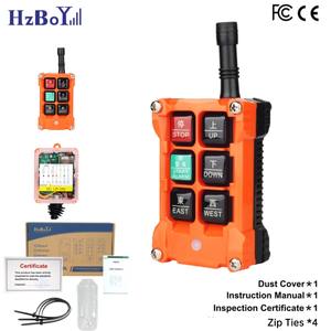 F21-4S IP67防水耐油産業用ワイヤレスリモコンクレーンホイストとトラック用 - Product Image 2