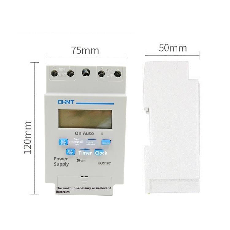 Chint KG316T Microcomputer Billboard Timer - Battery Powered