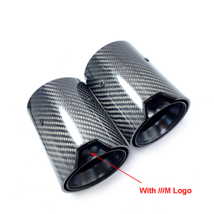 1 pièce embout de silencieux d'échappement en fibre de carbone véritable pour échappement BMW M2 F87 M3 <span class=keywords><strong>F80</strong></span> M4 F82 F83 <span class=keywords><strong>M5</strong></span> F10 M6 F12 F13 - Product Image 1