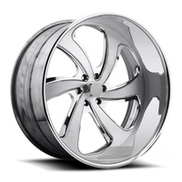 Jantes JUWA 1 pièce, roues personnalisées pour voitures particulières, 24/26 pouces, 5x120/5x114.3, aluminium forgé concave, finition chrome argenté