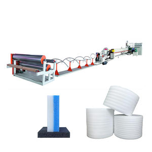 Machine d'extrudeuse de feuille de mousse EPE de marque HOTY haute Performance 500-650 kg/h sortie 20mm épaisseur PLC-roulement de moteur de pompe directe pour - Product Image 5