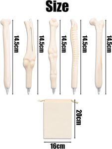 Bolígrafo Personalizado con Logotipo, Novedoso Bolígrafo Promocional con Forma de Hueso de Animal, Bolígrafo de Plástico con Bandera para Estudiantes y Profesionales Médicos - Product Image 2