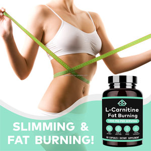 Suplemento de L-carnitina de alta potencia 1000mg para adultos, quemagrasas, control de energía nocturna, extracto herbal, 60 cápsulas - Product Image 3