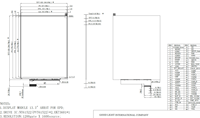 شاشة عرض إلكترونية E-Ink مقاس 13.3 بوصة، 6 ألوان، موديل Spectra 6، بدقة 1200x1600، 1600x1200، 968x680، شاشة إلكترونية E-Paper BW EPD E6