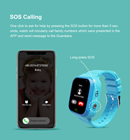 Reloj Inteligente para Niños con Videollamada 4G, Tarjeta SIM, Pantalla IPS, LBS/WiFi, Cámara, SOS, Resistente al Agua, Monitor Remoto, Alarma, Reloj Despertador, Contesta Llamadas LT36