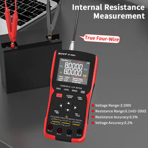 ZOYI ZT-DQ02 Digital Handheld Bridge Tester Alta Precisão <span class=keywords><strong>LCR</strong></span> Medidor De Resistência Interna Instrumento De Medição Eletrônica 1 Ano - Product Image 3