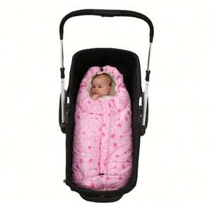 Lit de bébé en coton sur mesure, nid de bébé, poussette pour bébé, sac de couchage pour bébé - Product Image 3