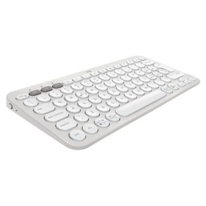 Teclado Mecánico K Series K380S Off-White Pebble Keys 104 Teclas Retroiluminado Bluetooth Combo Tijera Modelo Inglés 920 011820 - Product Image 2