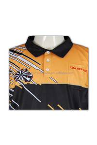 2015 caliente de <span class=keywords><strong>la</strong></span> venta al por mayor de alta calidad de moda mejor precio dryfit <span class=keywords><strong>Polo</strong></span> sublimación camisa - Product Image 6