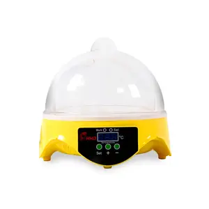 Mini Egg Incubator 7 Eggs Capacity Incubator Brood Machine Chicken Duck Egg Hatcher Electronic Automatic Incubator for family