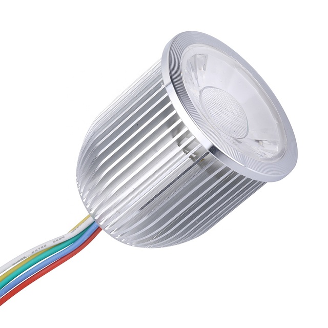 Indoor Lighting 8W RGB RGBW Dual White CCT 50MM MR16 24V COB Module LED Spot Light Bulb