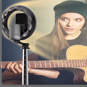 Dodoup Trépied multifonctionnel Q05s Selfie Stick avec anneau lumineux de 8 pouces 3 en 1 intégré Palo <span class=keywords><strong>Selfiestick</strong></span> 360 Rotated - Product Image 3