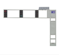 Feux de signalisation routière LED DC de haute qualité, haute luminosité, IP65, avec garantie de 5 ans pour les routes urbaines