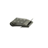 Clips de câble solaire en acier inoxydable, clips de fixation pour câble photovoltaïque en terre cuite, certifiés ISO/CE