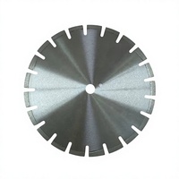 Mata Gergaji Berlian Dilas Laser 350mm x 10mm untuk Memotong Beton, Aspal, dan Batu