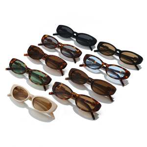 Lunettes de soleil œil de chat de luxe personnalisées avec logo 2025, monture ovale petite taille, protection UV400 pour femme - Product Image 6