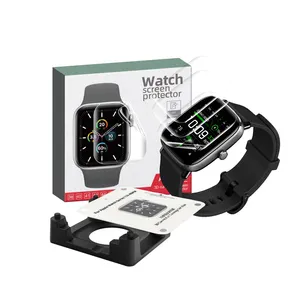 Protector de pantalla de reloj de hidrogel de TPU curvado 3D 38 40 41 42mm 44mm 45mm para Apple Watch Series SE Ultra 8 7 6 5