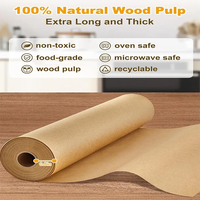 Papier sulfurisé non blanchi pré-découpé 12x16 pouces pour la cuisson, feuilles de papier antiadhésives pour la cuisson, la cuisine, le four