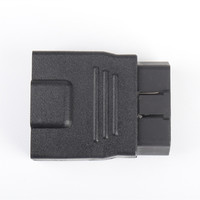 Adaptateur de testeur de voiture OBD2 16 broches mâle vers femelle, connecteurs de contact en cuivre pour ELM327 OBD 2, cordon d'extension pour ordinateur
