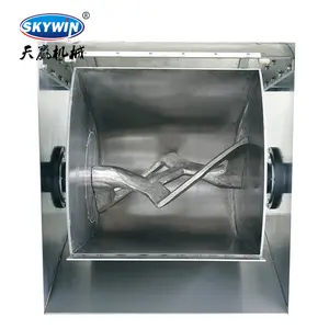 Skywin Merek 500Kgs Kecepatan Frekuensi Horisontal Industri Adonan Mixer Harga