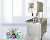 Machine de soudage semi-automatique à vide avec purge d'azote pour la conservation et le scellage des conserves alimentaires