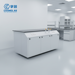 Meubles <span class=keywords><strong>de</strong></span> <span class=keywords><strong>laboratoire</strong></span> commerciaux COSMOLab certifiés CE pour techniciens en chimie des hôpitaux, écoles et laboratoires, instrument <span class=keywords><strong>de</strong></span> <span class=keywords><strong>laboratoire</strong></span> en acier à fixation au sol - Product Image 3