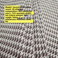 Diverses options en stock Tissus de matelas en brocart tricoté en polyester absorbant la transpiration et à grammage élevé Couche d'air