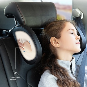 Waytogrow Nuevo Gancho Mejorado para Reposacabezas de Coche, Almohada Lateral para Dormir para ALFA ROMEO STELVIO SUV, Protección de Cuello para Asiento Infantil, PVC - Product Image 3