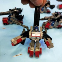 Sıkıştırılmamış Şekil Değiştiren Oyuncaklar Efsanevi W-Sınıfı Asker S-Sınıfı Küçük Sky M Fire Küçük Optimus M Pillar Birleştirilebilir Set Robotlar