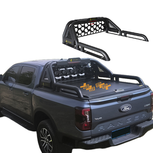 Portaequipajes de Techo de Acero al Carbono Estilo Deportivo <span class=keywords><strong>para</strong></span> Toyota y Jeep, <span class=keywords><strong>para</strong></span> Camionetas Doble Cabina, con Diseño de Barra de Escalón <span class=keywords><strong>para</strong></span> Equipaje y <span class=keywords><strong>Jaula</strong></span> de Transporte - Product Image 3