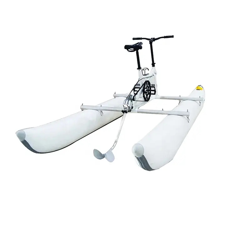 Fabrieksprijs Aanpasbare Waterboot Fiets Waterfiets Ponton Waterpedaal Zee Fiets Te Koop