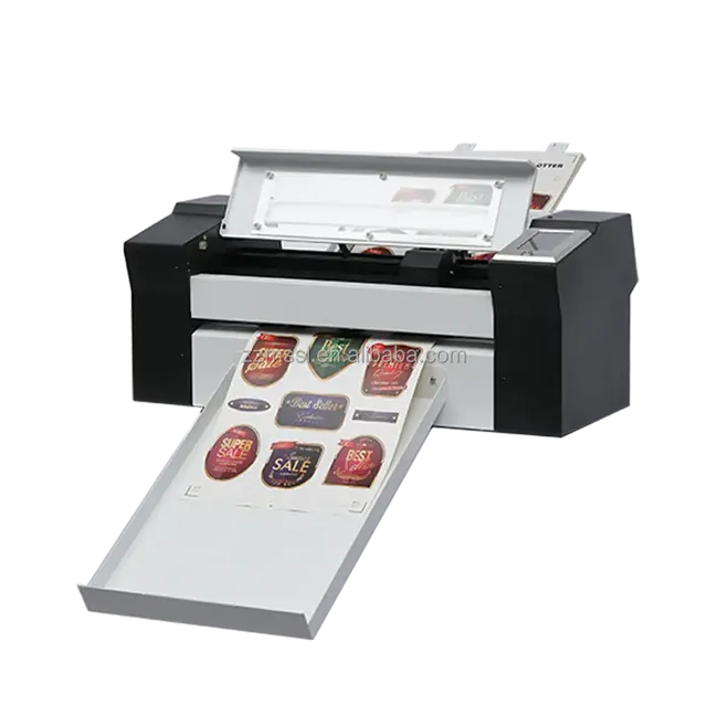 Real Camera Alignment Auto Feeding Sheet Cutting Plotter for Label