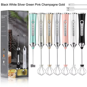 Espumador de Leche Eléctrico USB Automático Mini, Batidor Manual Moderno a Pilas, Espumador para Té y Café - Product Image 2