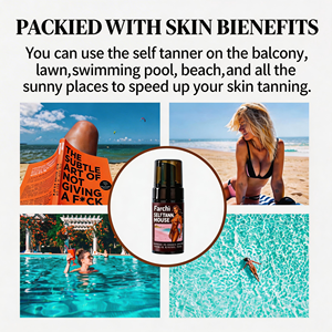 Loción Corporal Bronceadora que Nutre la <span class=keywords><strong>Piel</strong></span>, Brinda Protección Solar, Repara, Refresca e Hidrata - Product Image 4