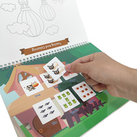 Hot Farm livre calme mon livre personnalisé pour enfants d'âge préscolaire impression tout-petits Montessori jouets livre occupé pour les enfants