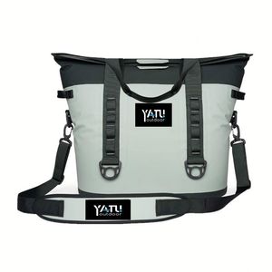 Borsa Termica Pieghevole Riutilizzabile <span class=keywords><strong>in</strong></span> PVC Ecologico con Logo Personalizzato per Spiaggia e Campeggio - Product Image 1