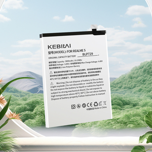 แบตเตอรี่โทรศัพท์มือถือของแท้สำหรับ Oppo Realme C3/C11/C21/C21Y/C20/5S/5I/Narzo 10A <span class=keywords><strong>BLP729</strong></span> 50I - Product Image 2