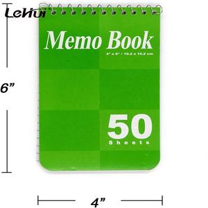 Quaderni a Spirale con Copertina Rigida in Colori Assortiti, Formato 4" X 6", Motivo Universale - Product Image 2