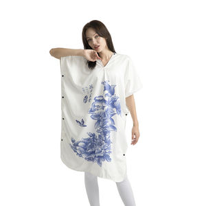 Serviette de plage poncho portable en microfibre personnalisée pour hôtels et spas, serviettes de plage avec logo OEM pour femmes - Product Image 4