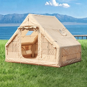 Carpa Inflable para Acampar al Aire Libre con Tela Oxford Reforzada, Portátil, Impermeable, de Montaje Automático, con Columnas de Aire, para 4 Personas - Product Image 3