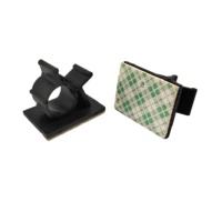 Serre-câble en nylon réglable de 8 à 25mm avec clip de câble auto-adhésif Clips de support de câble en plastique