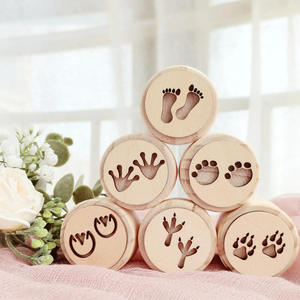 Sellos de Madera Personalizados para Plastilina, Sellos de Madera Natural con Patrones Variados, Juguetes de Plastilina de Madera para Niños - Product Image 6