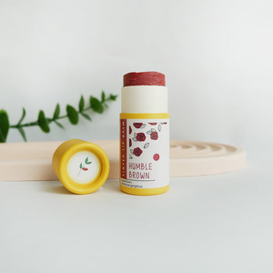 Baume à lèvres 100% naturel de qualité alimentaire 30g Emballage <span class=keywords><strong>en</strong></span> <span class=keywords><strong>papier</strong></span> cartonné Pots de parfum solide Emballage <span class=keywords><strong>en</strong></span> <span class=keywords><strong>papier</strong></span> kraft brun Forme ronde Boîte - Product Image 5