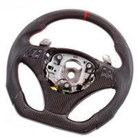 Kits de modification de volant sport en cuir et fibre de carbone pour E90 E92 E88 E93, pour moderniser les anciens modèles en nouveaux
