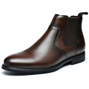 Nuevos Zapatos de Cuero Transpirables 2025, Cómodos, Antideslizantes, Estilo Casual para Caminar, Zapatos de Cuero Transpirables para Hombre - Product Image 3