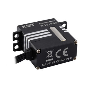 มอเตอร์ไร้แปรงถ่านดิจิทัล9.3Kgf ซม. X12-708เกียร์โลหะรุ่น RC 0.07sec HV แบบดิจิทัลตั้งโปรแกรมได้ DC6.0-8.4V - Product Image 3